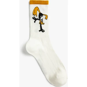 Daffy Duck Soket Çorap Lisanslı Işlemeli