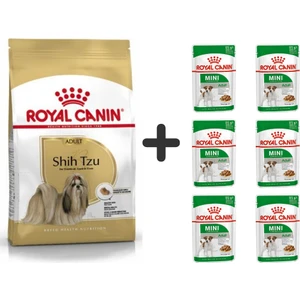 Royal Canin Shih Tzu Yetişkin Köpek Maması 1.5 kg + 6 Adet Yaş Mama
