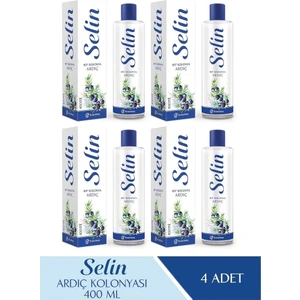 Parfümlü Kolonya Ardıç 400 ml 4 Lü Set