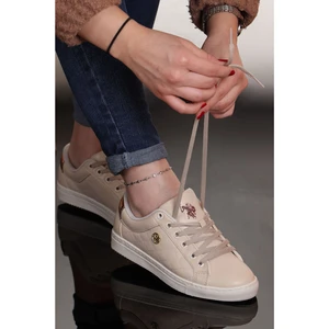 U.S. Polo Assn. Tiggy Cilt Rahat Taban Kadın Sneaker