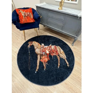 Horse At Desen Lateks Taban Halı