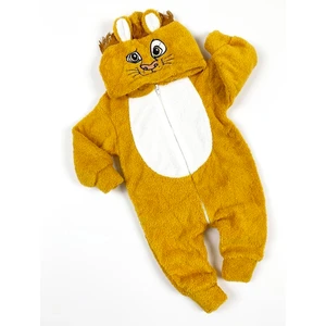 Aslan Kapşonlu Welsoft Bebe Tulum