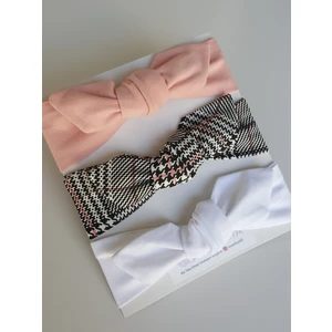 Swan Butik Kız Çocuk Bebek Bandana Toka Seti 2'li