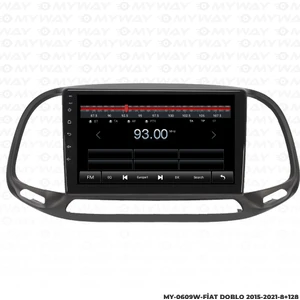 Fiat Doblo Android Multimedya 4gb Ram Carplay Navigasyon Ekran - Myway