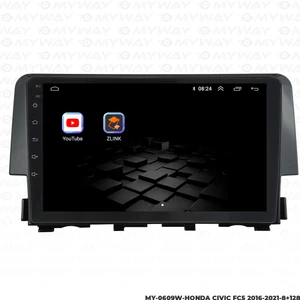 Honda Civic Fc5 Android Multimedya 4gb Ram Carplay Navigasyon Ekran