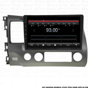 Honda Civic Fd6 Android Multimedya 4gb Ram Carplay Navigasyon Ekran
