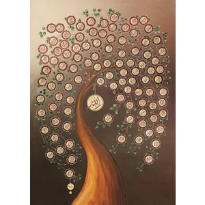 Art Puzzle Allah'ın 99 Ismi (Esma-Ül Hüsna) 1000 Parça Puzzle