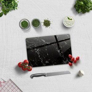 Cam Kesme Tahtası - Cam Kesme Tablası | Siyah Mermer Görünümlü | 20cm x 30cm