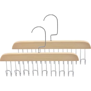 2x Tıe Askı Dolapları Depolama Tank Üstleri Iç" Paslanmaz Çelik Kravat Kemeri Eşarp Yetişk" (Yurt Dışından)