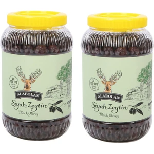 201-260 Kalibre Siyah Zeytin 1950 gr 2'li Paket