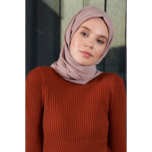 Madame Polo Medine Ipeği Eşarp - Vizon