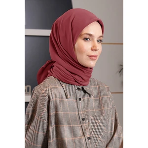 Madame Polo Medine Ipeği Eşarp - Gül Kurusu