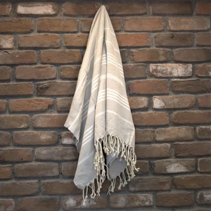 Elegant Peştemal Banyo Havlusu Gri 100*170