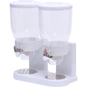 Tahıl Dispenser Gıda Dispenser Gıda Varili Tezgah Beyaz (Yurt Dışından)