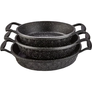 Döküm 3 Lü Sahan Seti 18-20-22 cm