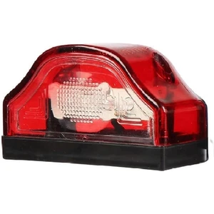 Formplas Kobra Plaka Lamba 6 Led'li 12V-24V Kırmızı
