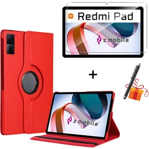 Xiaomi Redmi Pad 10.61” 2022 Tablet Kılıfı Ekran Koruyucu Kalem Hediyeli Set Kapaklı Standlı Kılıf