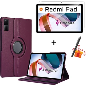 Xiaomi Redmi Pad 10.61” 2022 Tablet Kılıfı Ekran Koruyucu Kalem Hediyeli Set Kapaklı Standlı Kılıf