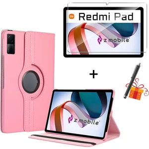Xiaomi Redmi Pad 10.61” 2022 Tablet Kılıfı Ekran Koruyucu Kalem Hediyeli Set Kapaklı Standlı Kılıf