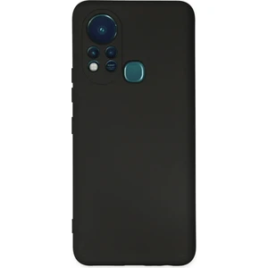 Infinix Hot 11S Kılıf Lansman Nano Içi Kadife  Silikon - Siyah