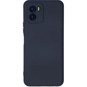 Vivo Y15S Kılıf Lansman Nano Içi Kadife  Silikon - Lacivert