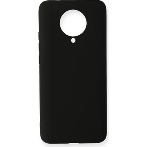 Xiaomi Pocophone F2 Pro Kılıf Lansman Nano Içi Kadife  Silikon - Siyah