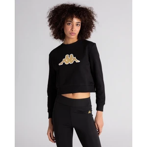 Logo Bautista Kadın Siyah Sweatshirt