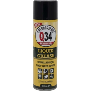 Q 34 Genel Amaçlı Likit Gres Sprey 500 Ml