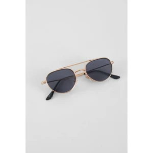 Miox Retro Oval Güneş Gözlüğü - Gold Siyah