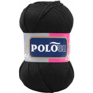 Lüks Patiklik El Örgü Ipi Siyah 317