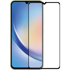 Kzy Samsung Galaxy A34 Tam Kaplayan Temperli Ekran Koruyucu Cam