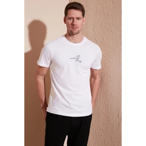 % 100 Pamuk Regular Fit Bisiklet Yaka T Shirt Erkek T Shirt 5902623