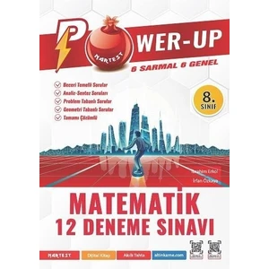 Nartest Yayınevi 8. Sınıf LGS Matematik 12'li Deneme Power Up