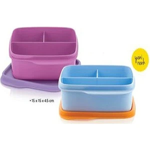 Bölmeli Beslenme Kutusu 2 Li Set