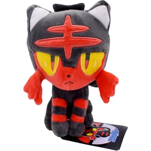 Pokemon 20CM Ateş Benekli Kedi Land Fairy Fire Bebek Ateş Benekli Kedi Peluş Oyuncak (Yurt Dışından)