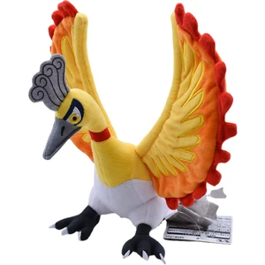 Pokémon 25CM Farklı Renk Phoenix Peluş Oyuncak God Beast Fire Phoenix Wings Stretch Peluş Bebek (Yurt Dışından)