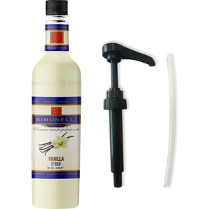Kahve Şurubu - Vanilya - 70 ml + POMPA SIMONELLI