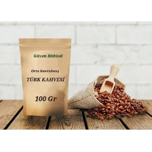 Güven Bitkisel Taze Çekilmiş Türk Kahvesi Orta Kavrulmuş 100 gr