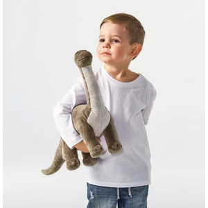 Jattelik Yumuşak Peluş Gri Dinozor Oyuncak 55 cm