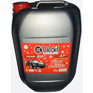 Organik Kırmızı Antifriz G12 16Kg -37 Derece Bidon
