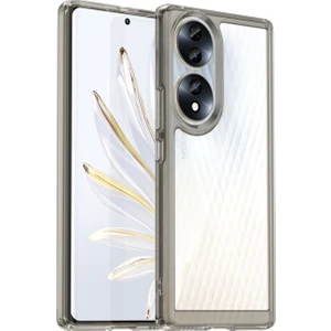 Honor 70 Shield Serisi Darbeye Dayanıklı Yarı Esnek Plastik Tpu Kılıf - AL8100