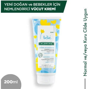 Bebe Yenidoğan ve Bebekler Için Hassas  Vücut Kremi 200 ml