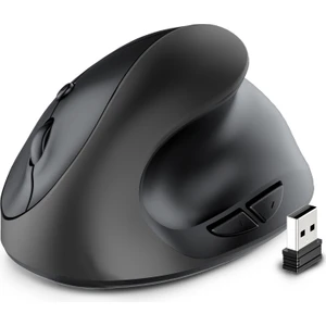 Pille Çalışan Dikey Kablosuz Ergonomik Fare(Yurt Dışından)