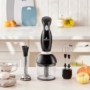 Karaca Profoodmix 3'lü Blender Set Siyah 1000W