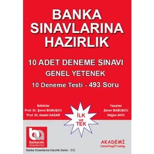 Akademi Consulting Training na Hazırlık 10 Adet Deneme Sınavı-Şener Babuşcu