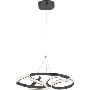 Eray Aydınlatma 920-40 LED Siyah Avize(Beyaz Işık -Sarı Işık - Gün Işığı)