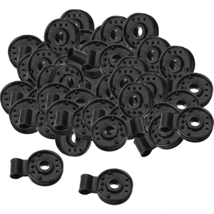 50PARÇA Muşamba Klipsleri Açık Açık Muşam Kelepçeleri Sıkıcı (Yurt Dışından)