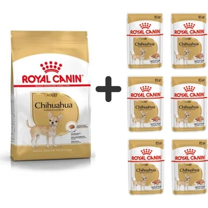 Royal Canin Chihuahua Yetişkin Köpek Maması 1,5 kg + 6 Adet Yaş Mama