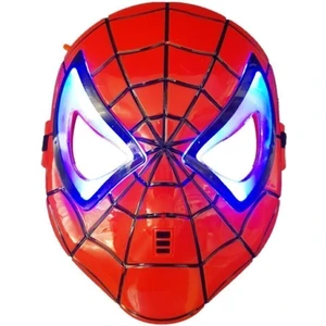 Marvel Spider-Man Işıklı Örümcek Adam Maskesi 17X21 cm