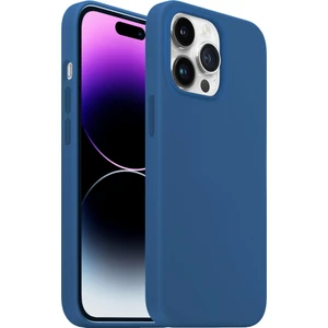 Buff iPhone 14 Pro Max Rubber Fit Kılıf Mid Blue